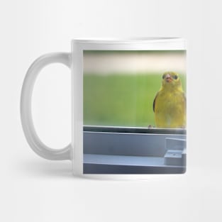 Little Bird on the Window Sill Mug